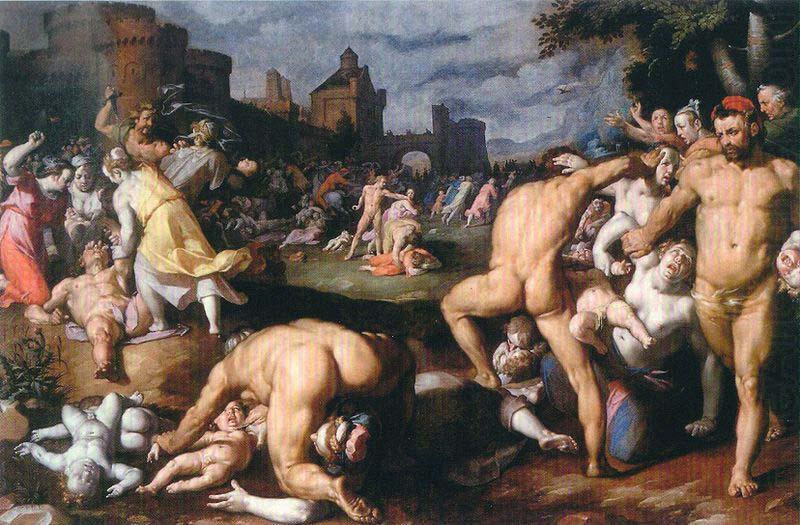 cornelis cornelisz Massacre of the Innocents. china oil painting image